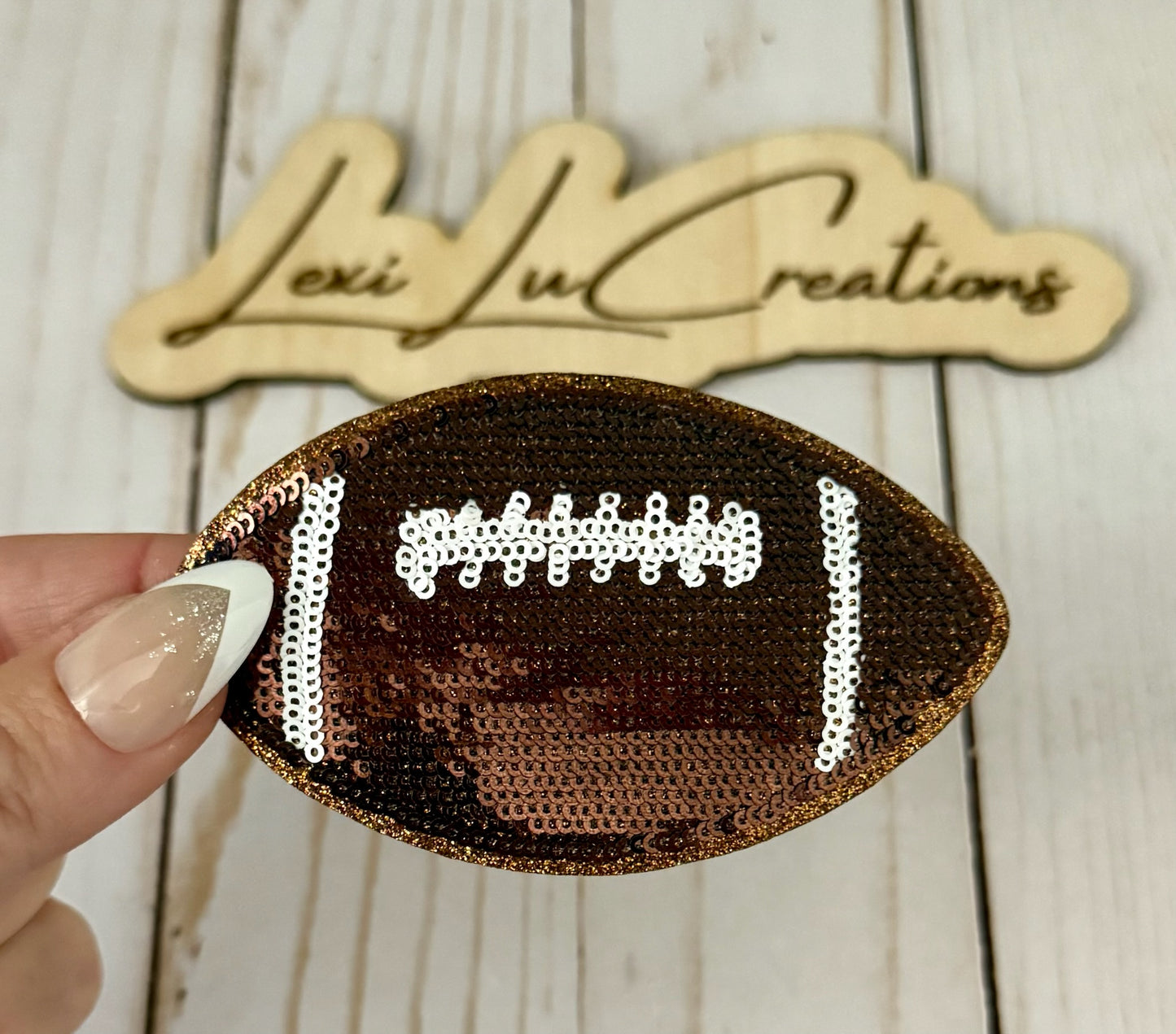 Football Hat Patch
