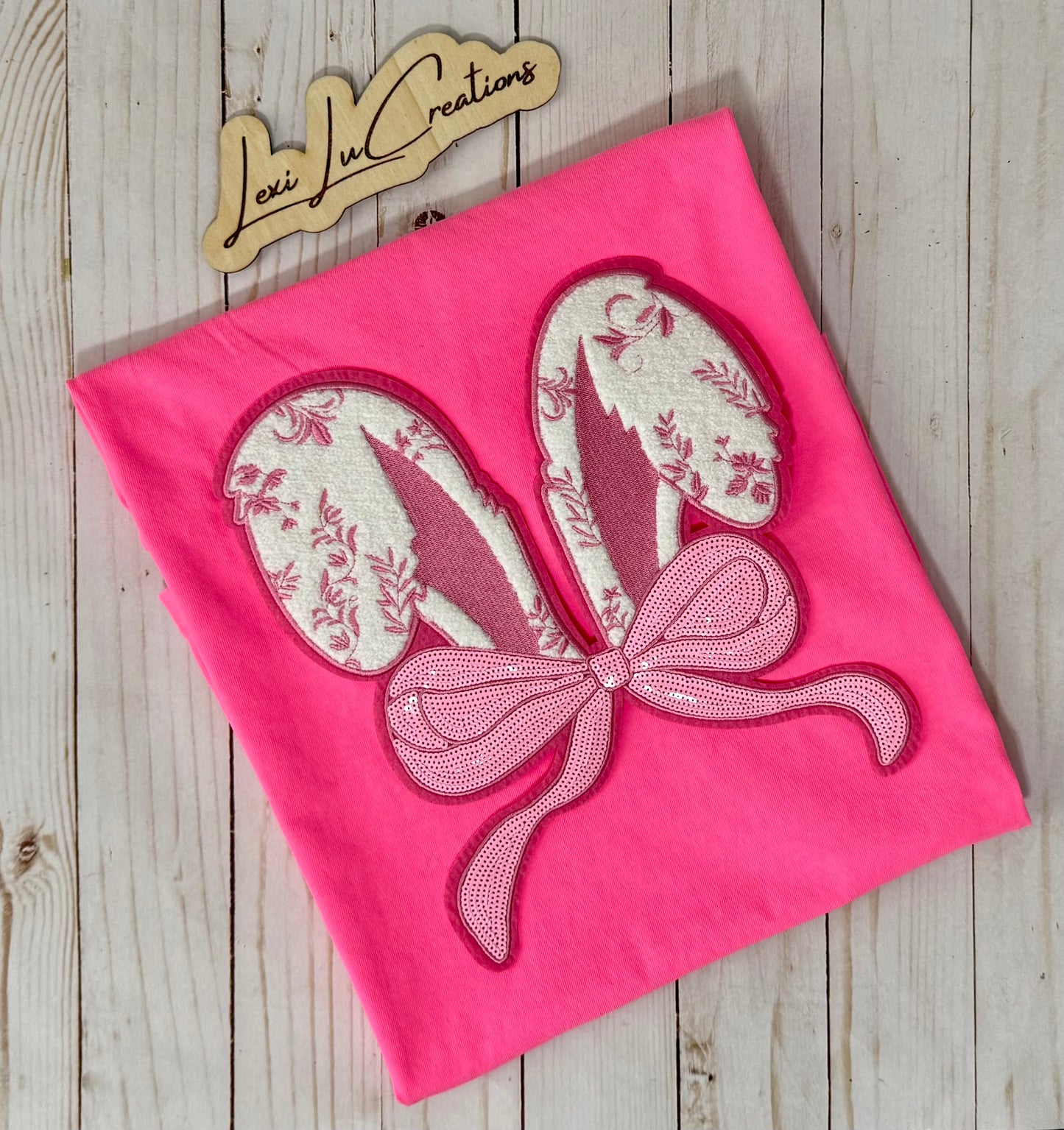 Pink Bunny Ears Shirt