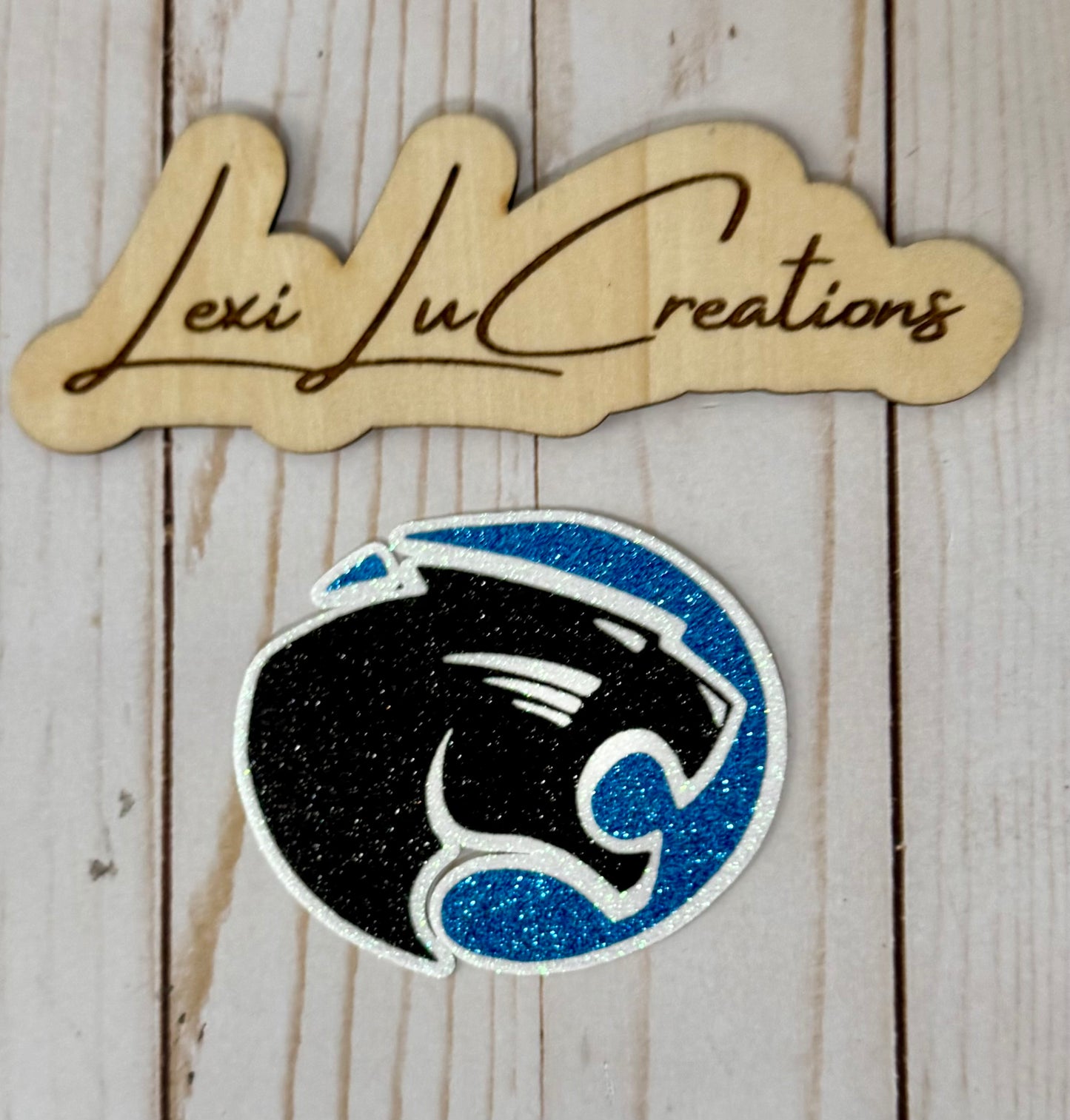 Custom Glitter Mascot/Picture/Logo Hat Patch