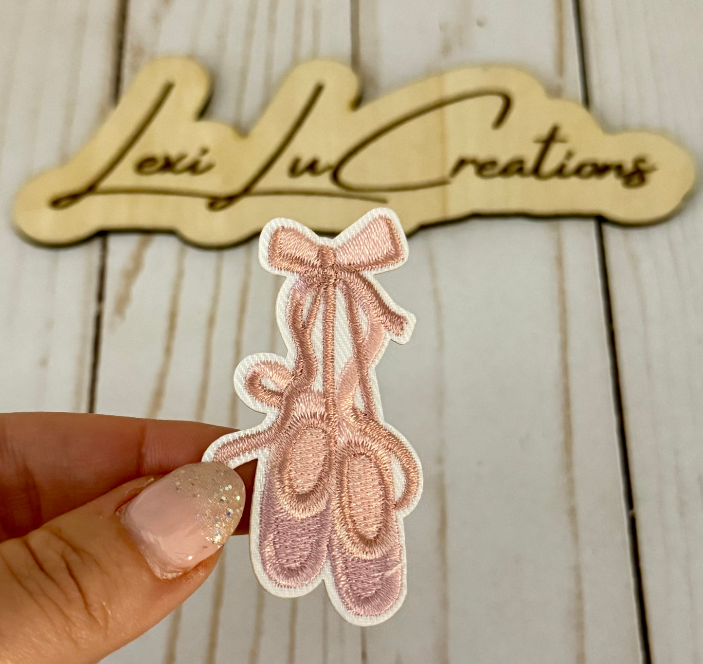 Pink Ballet Slipper Patch