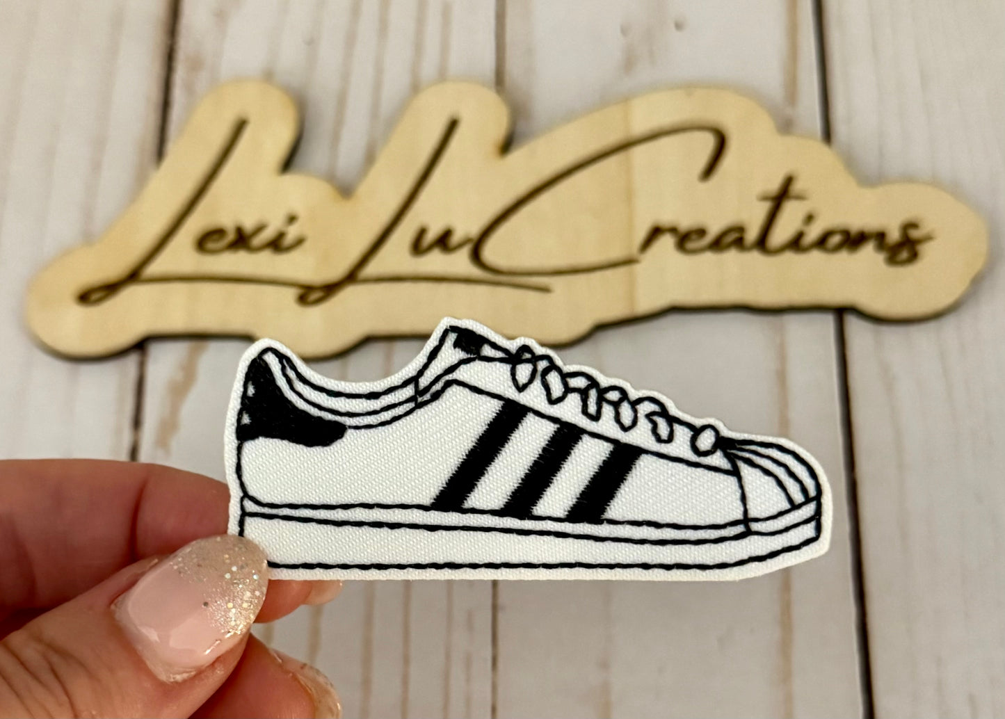 Tennis Shoe Hat Patch