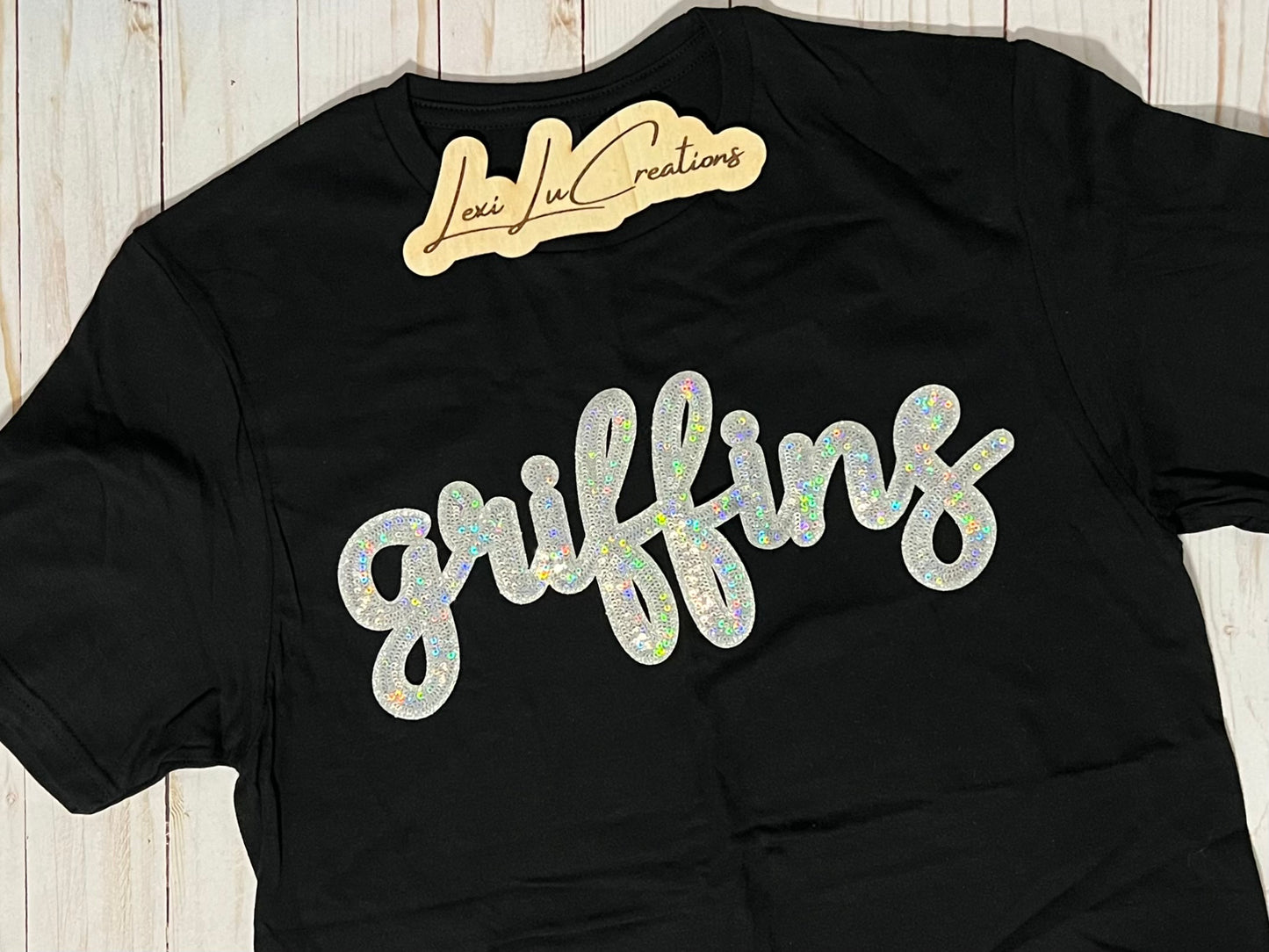 Griffins DTHS STAR Sequin Patch Shirt
