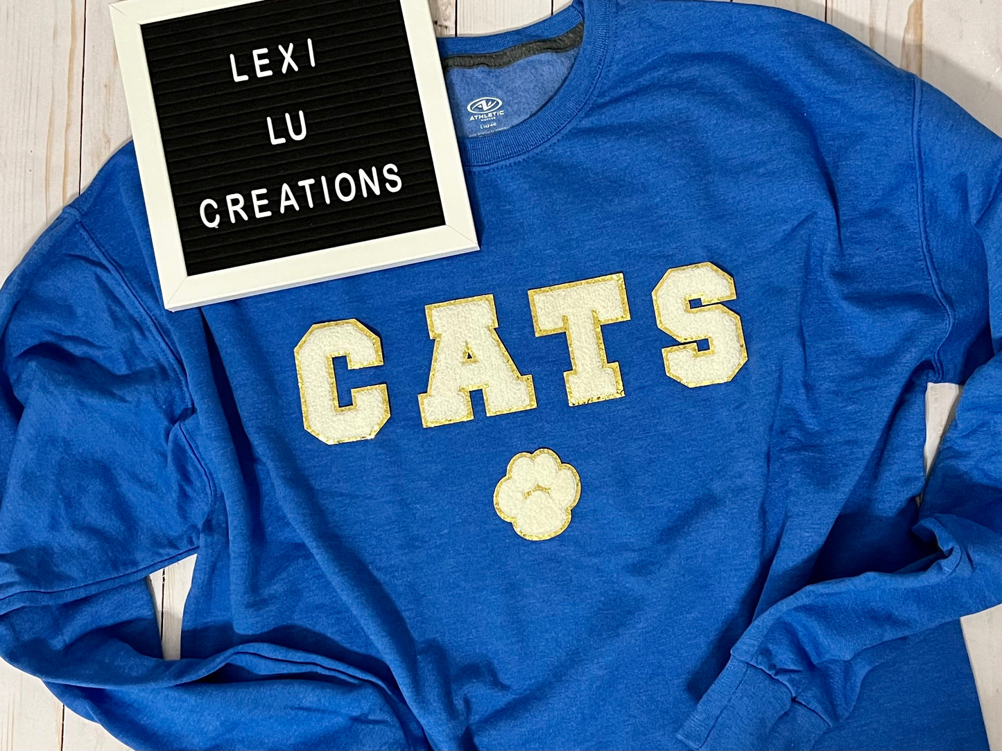 Personalized Chenille Letter Patches