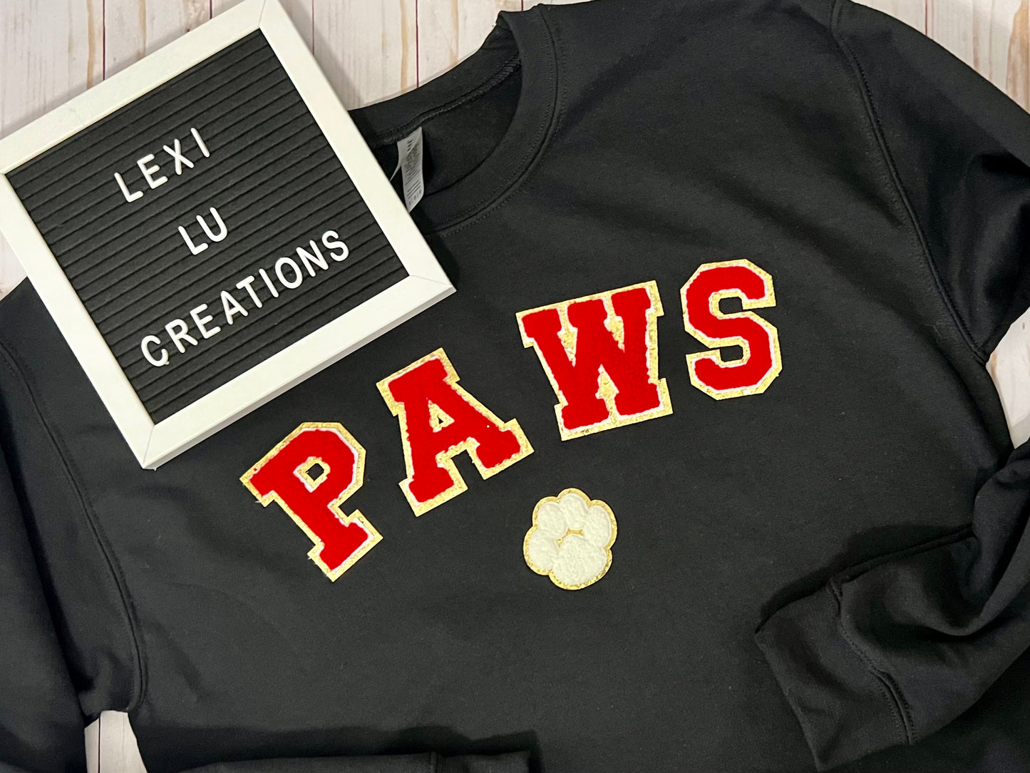 Personalized Chenille Letter Patches