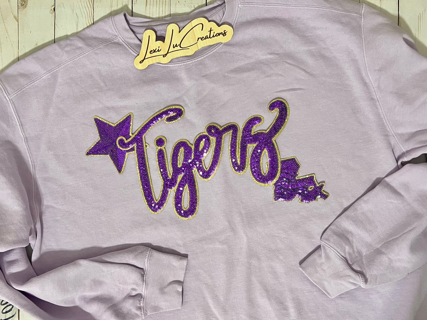 Tiger Baseball Patch Shirt