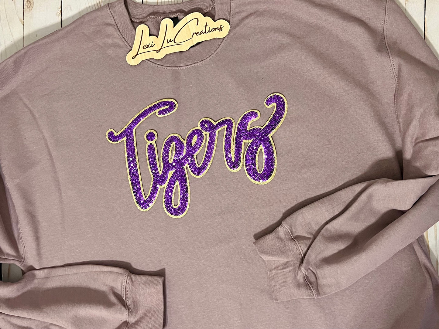Tiger Baseball Patch Shirt