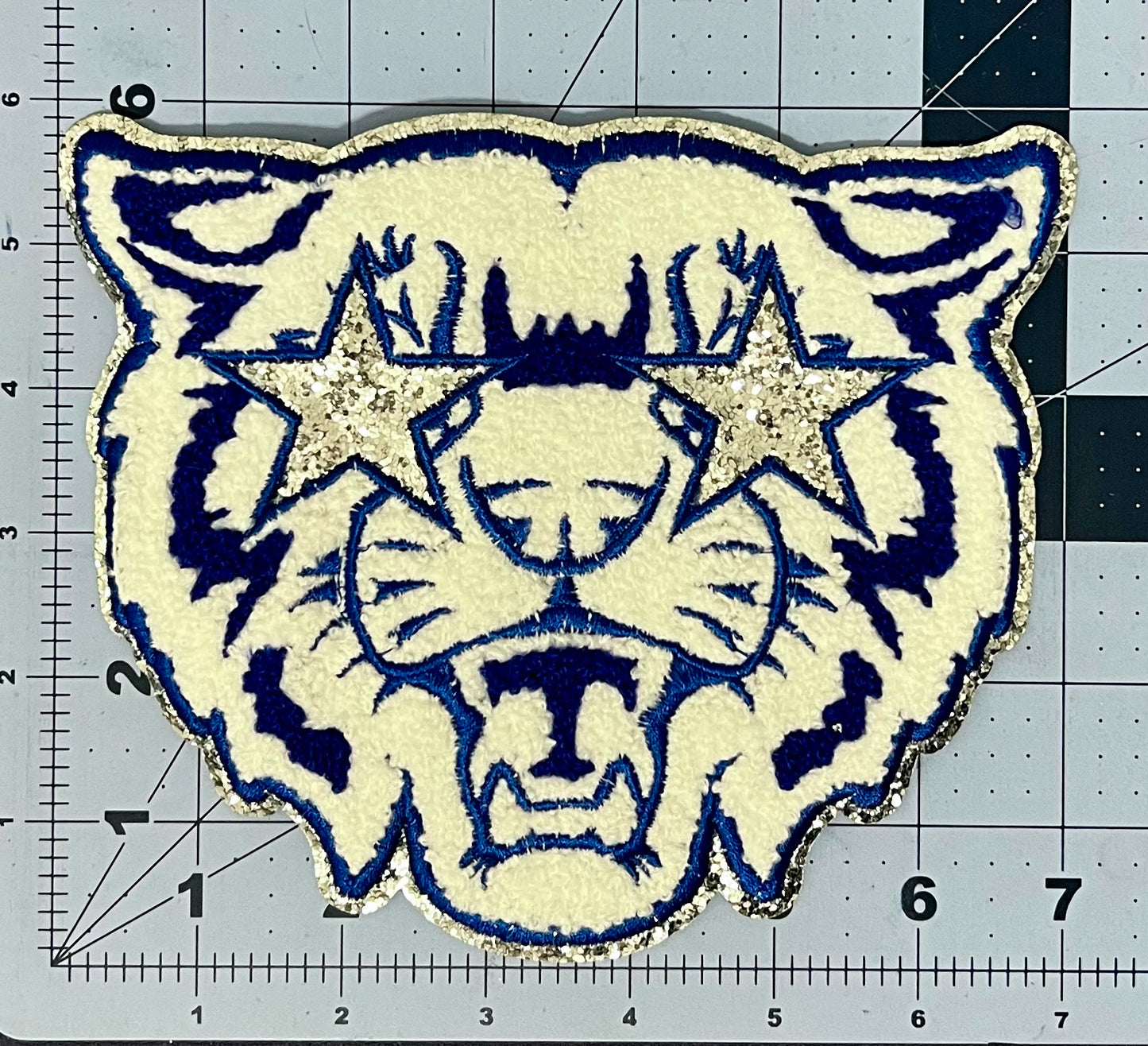 YOUTH Preppy Wildcat Chenille Patch Only