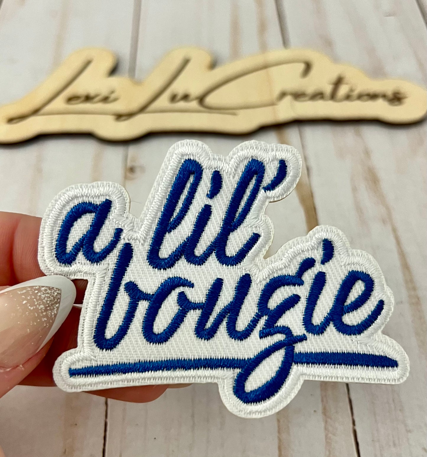 A Lil' Bougie Hat Patches