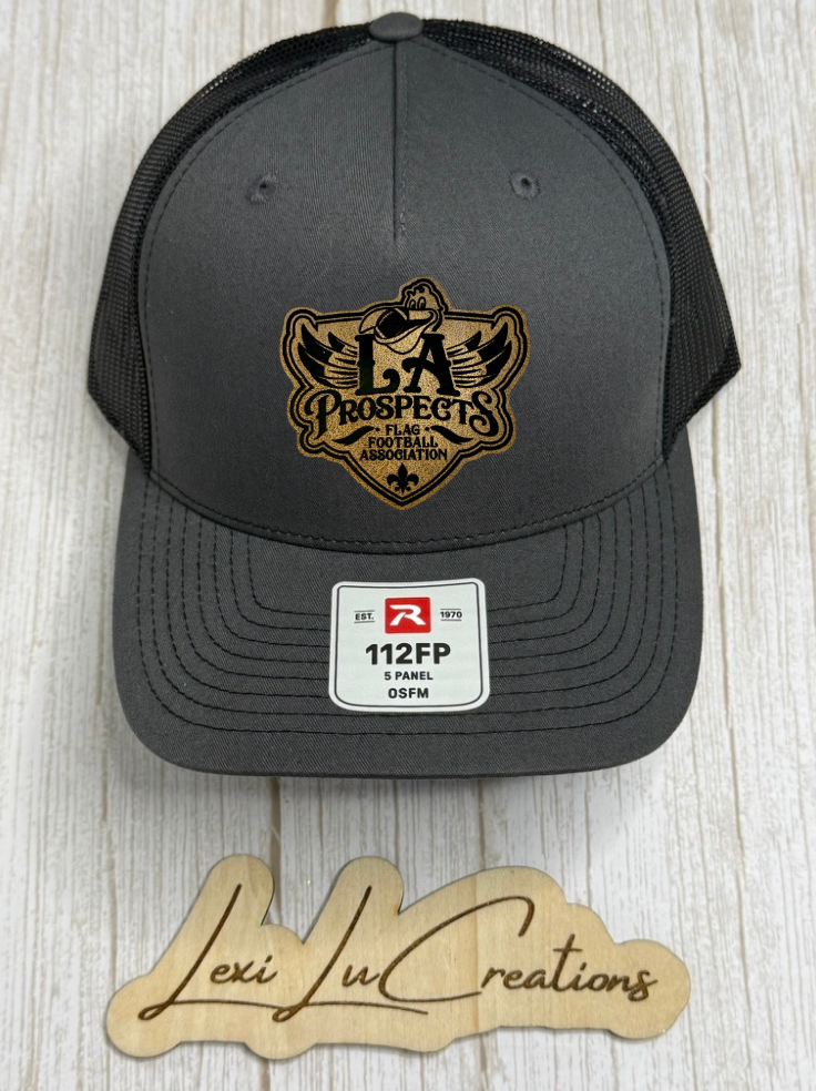 LA Prospects Flag Football Leather Patch Hat