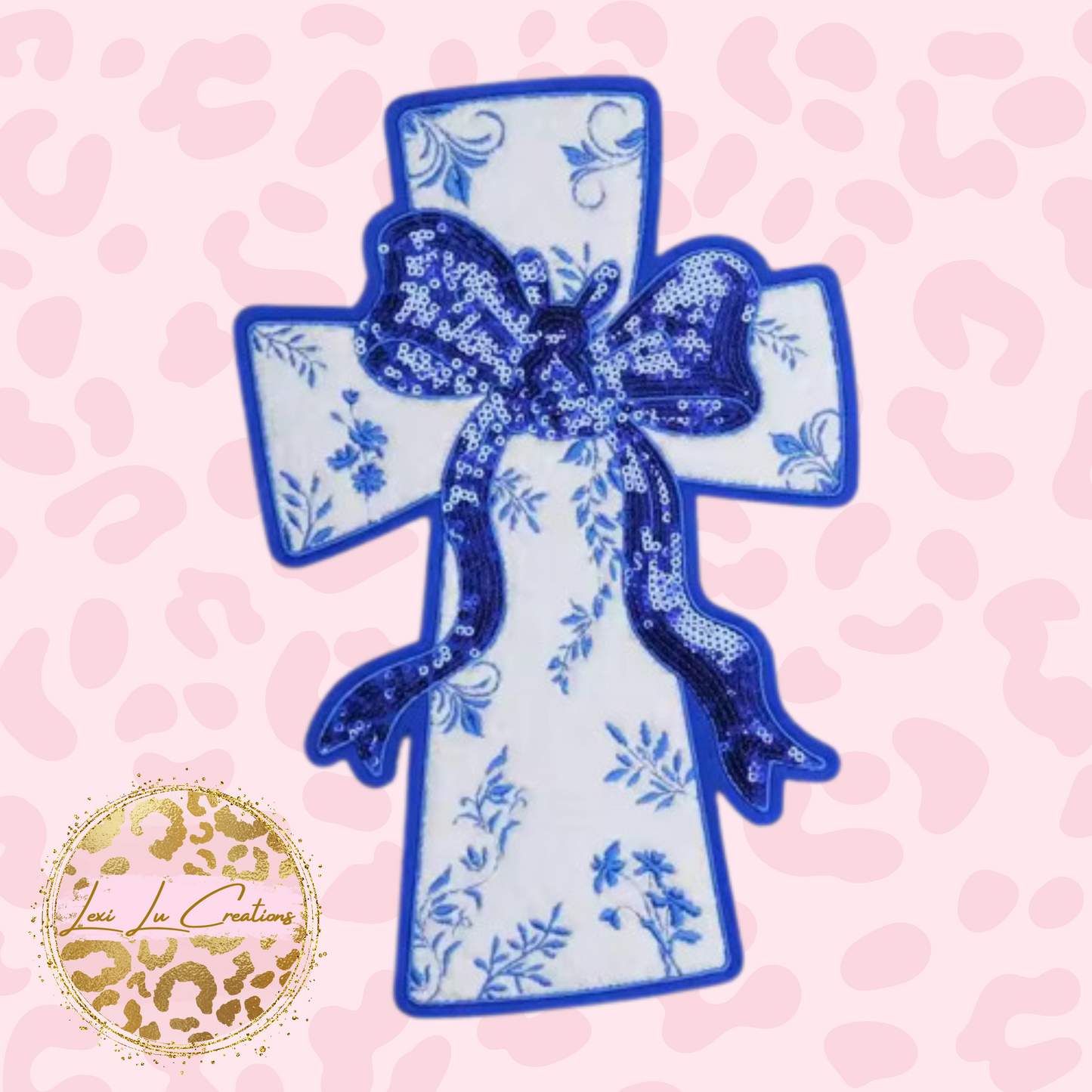 Blue Cross Patch Shirt
