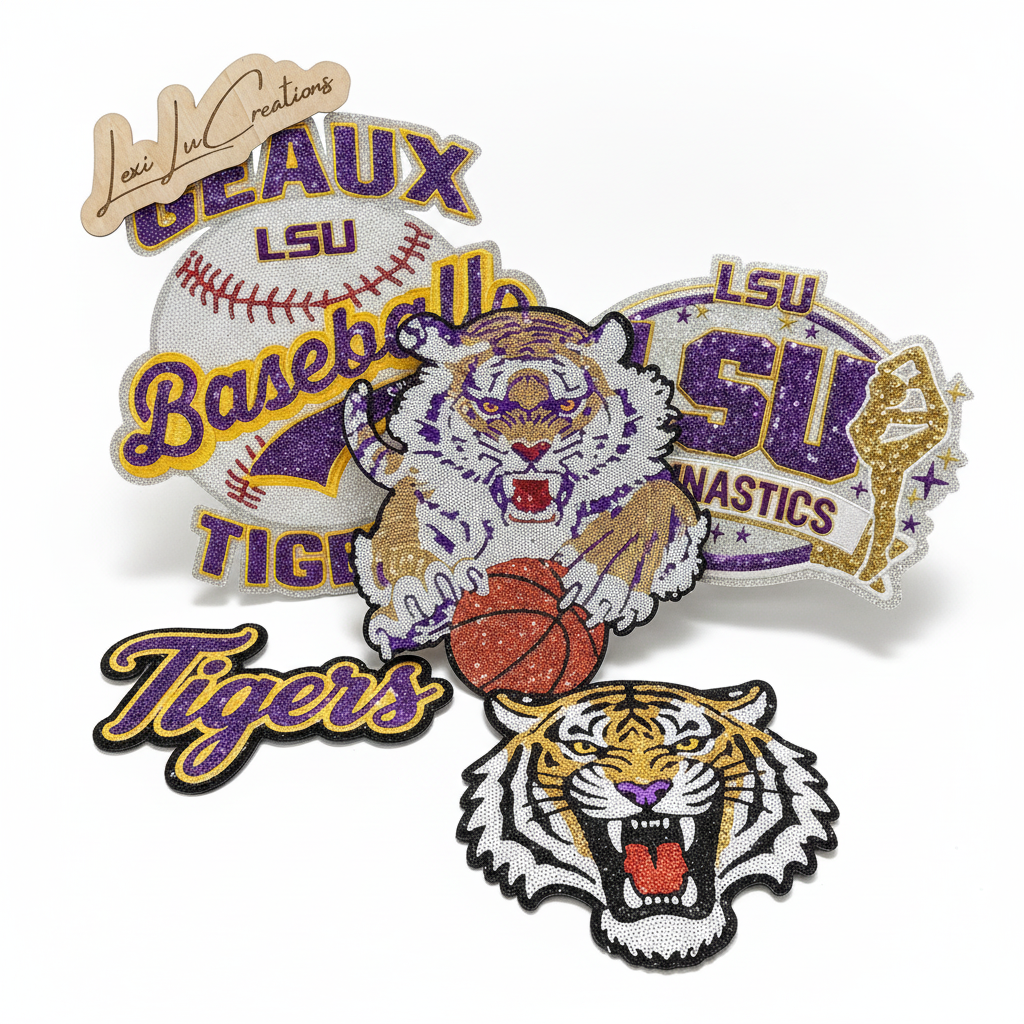 Tiger Patched Sweatshirts