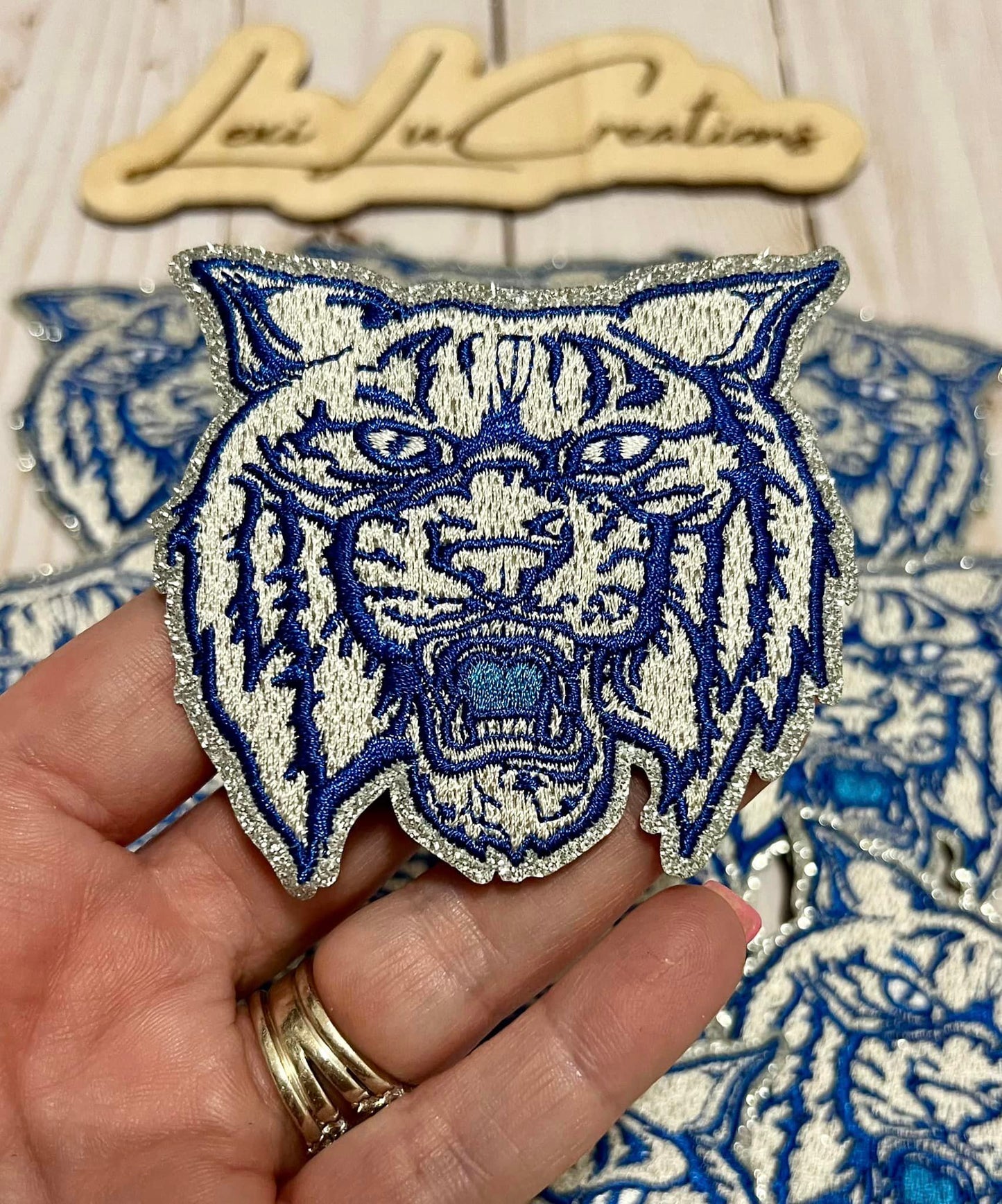 Wildcat Embroidered Patch Only