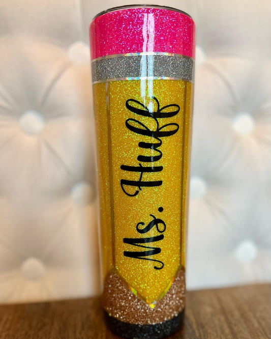 Pencial Glitter Tumbler