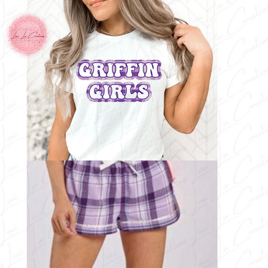 Griffin Girls PJ Short Set
