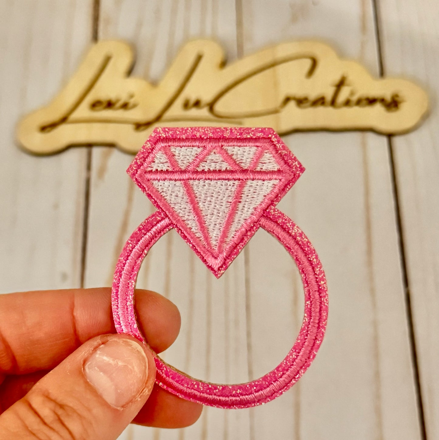 Engagement Ring Hat Patch