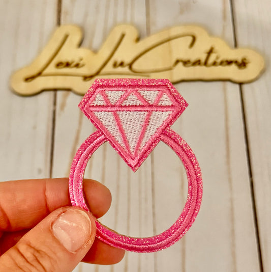 Engagement Ring Hat Patch