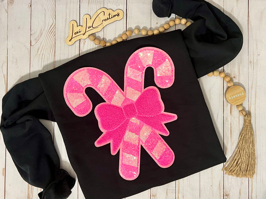 Christmas Pink Candy Canes Shirt