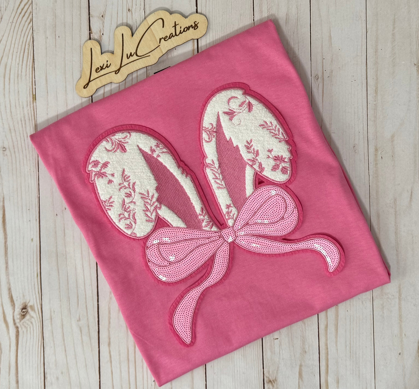 Pink Bunny Ears Shirt