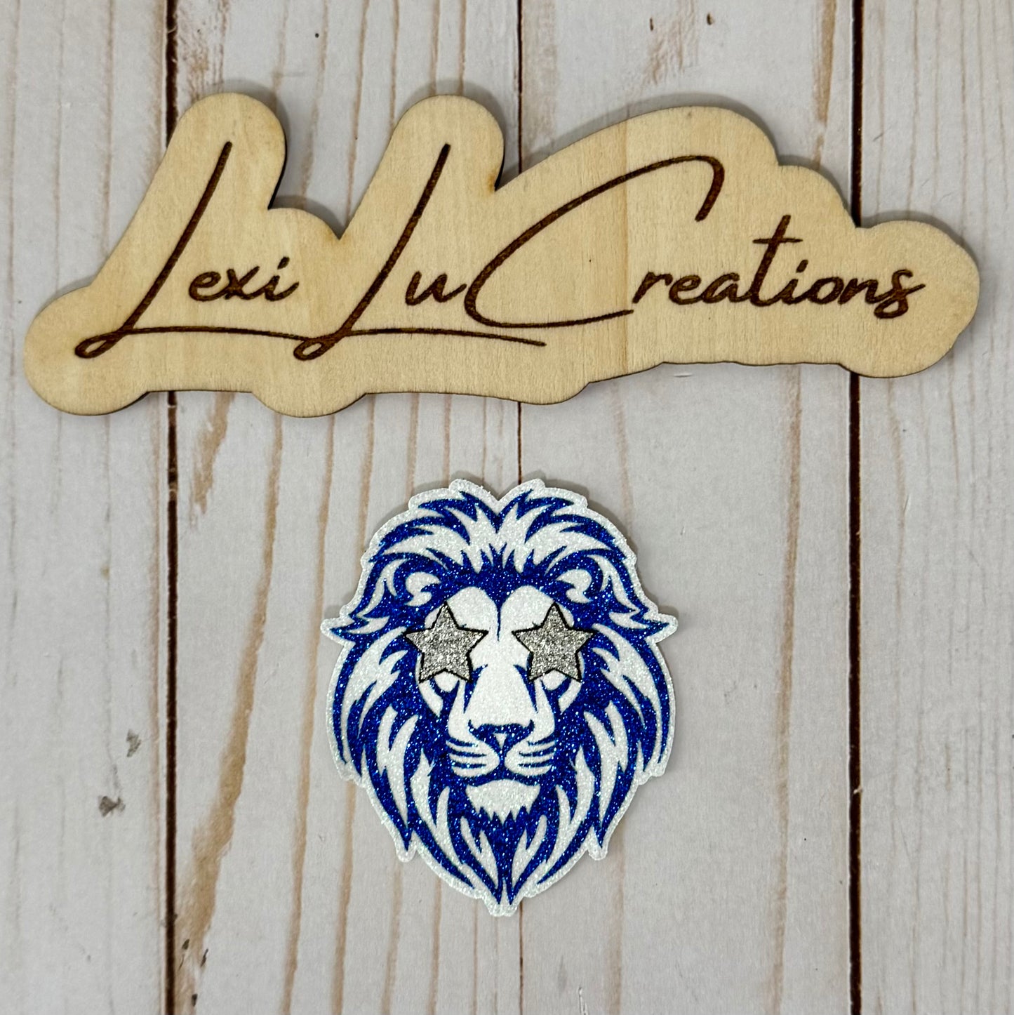 Custom Glitter Mascot/Picture/Logo Hat Patch