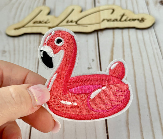 Flamingo Floatie Hat Patch