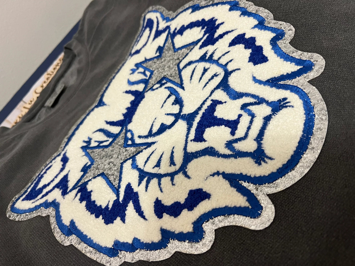 Preppy Wildcat Chenille Patch Only