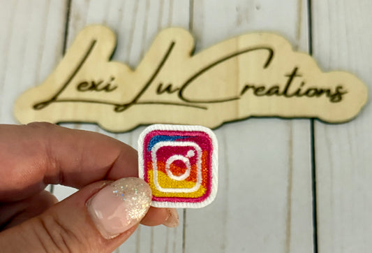 Social Media Instagram Hat Patch