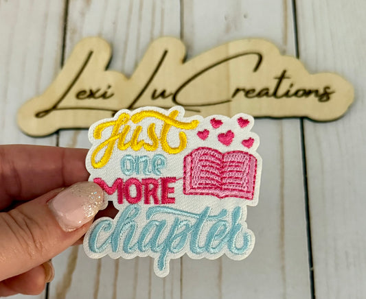 Just One More Chapter Hat Patch
