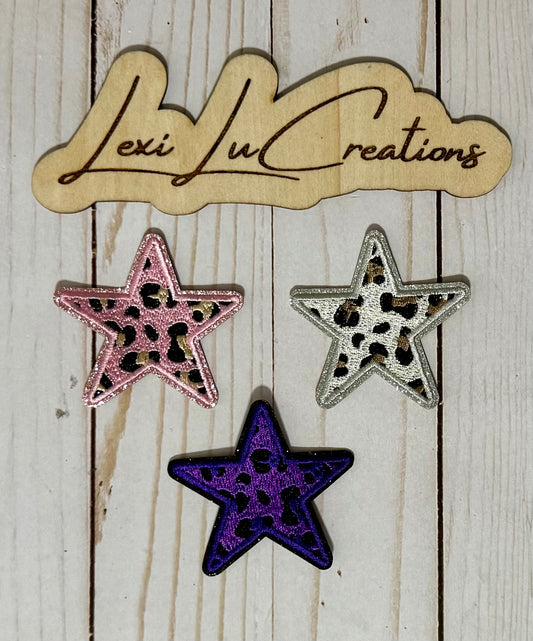 Leopard Star Hat Patches