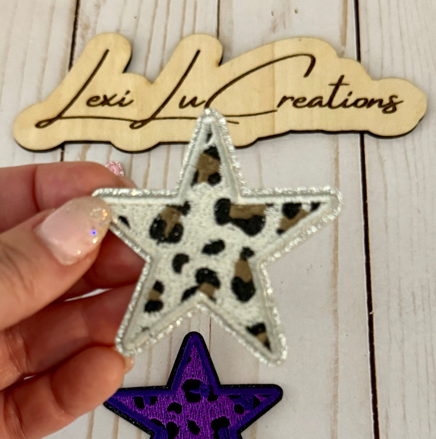 Leopard Star Hat Patches