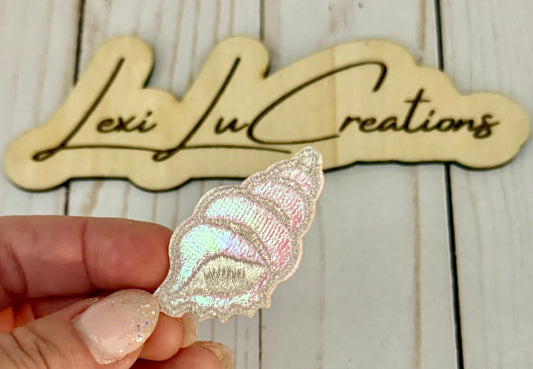 Pink Iridescent Shell Patch