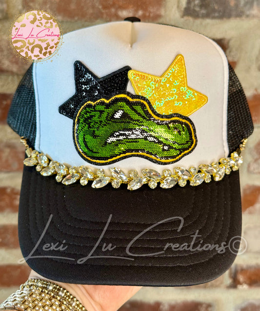 St. Amant Gators Sequin Trucker Hat