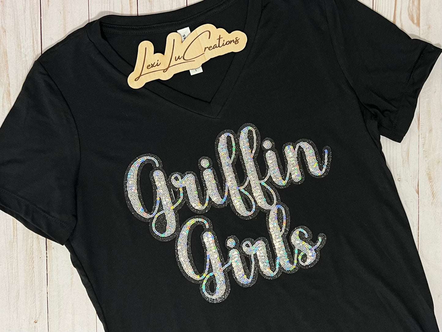 Griffins Girls Sequin Patch