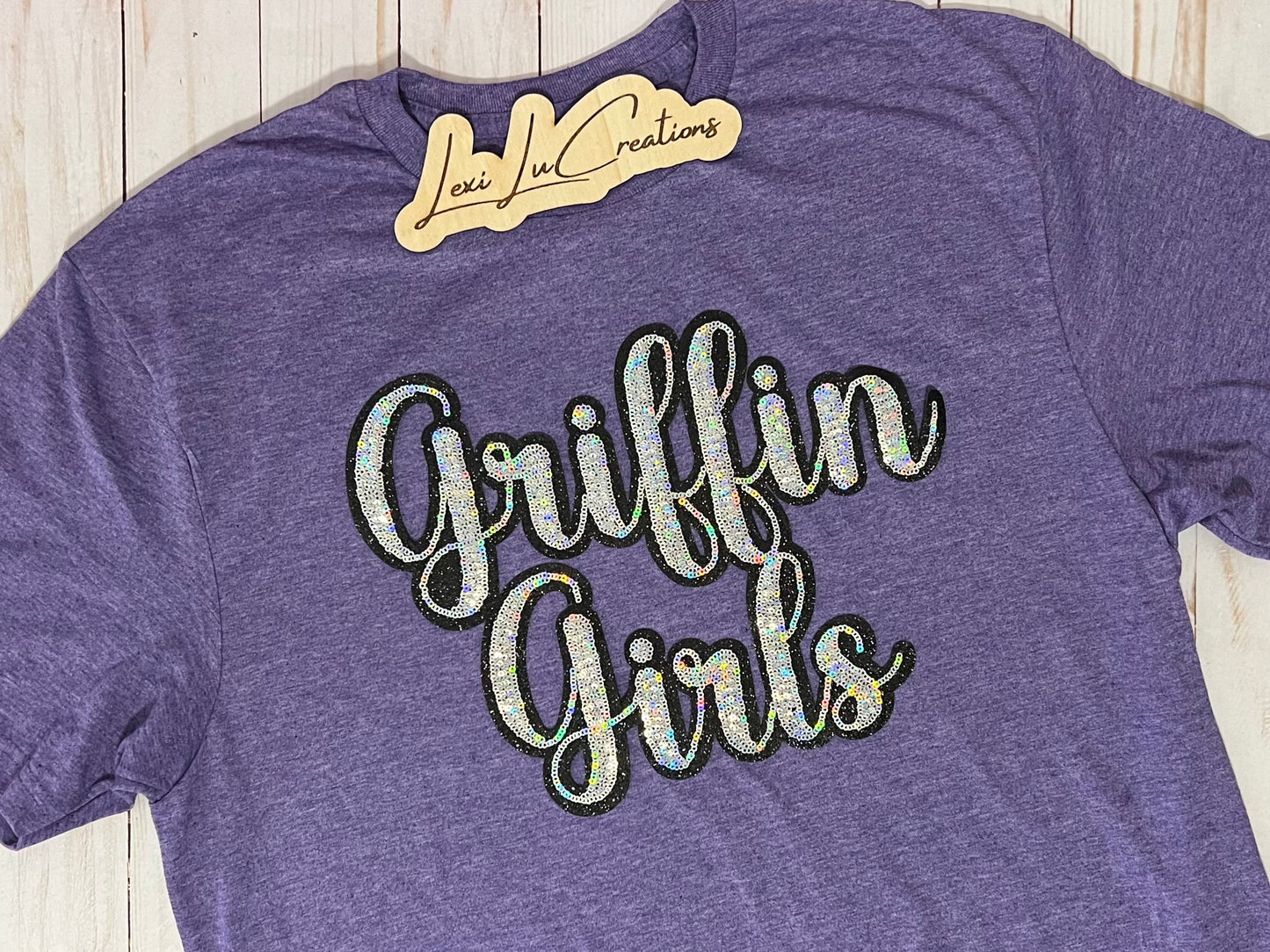 Griffins Girls Sequin Patch