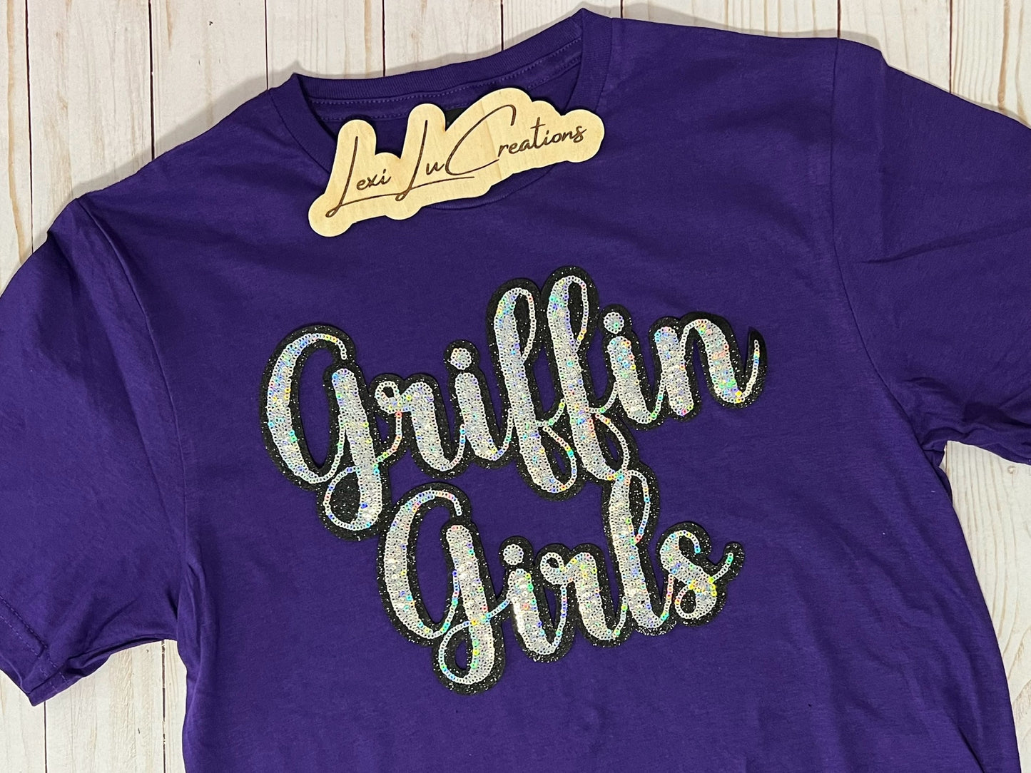 Griffins Girls Sequin Patch