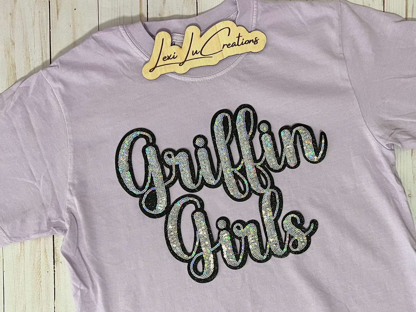 Griffins Girls Sequin Patch