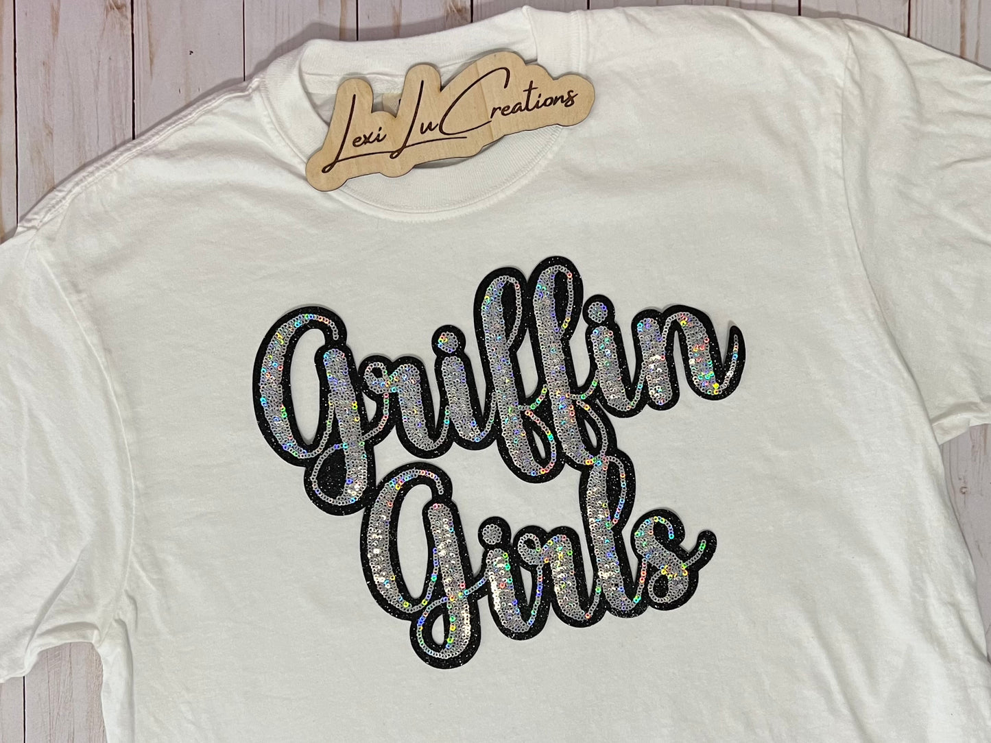 Griffins Girls Sequin Patch