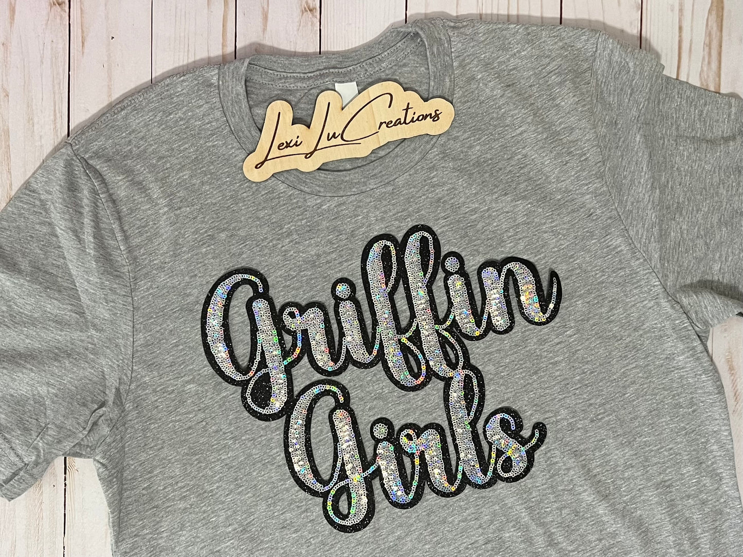 Griffins Girls Sequin Patch