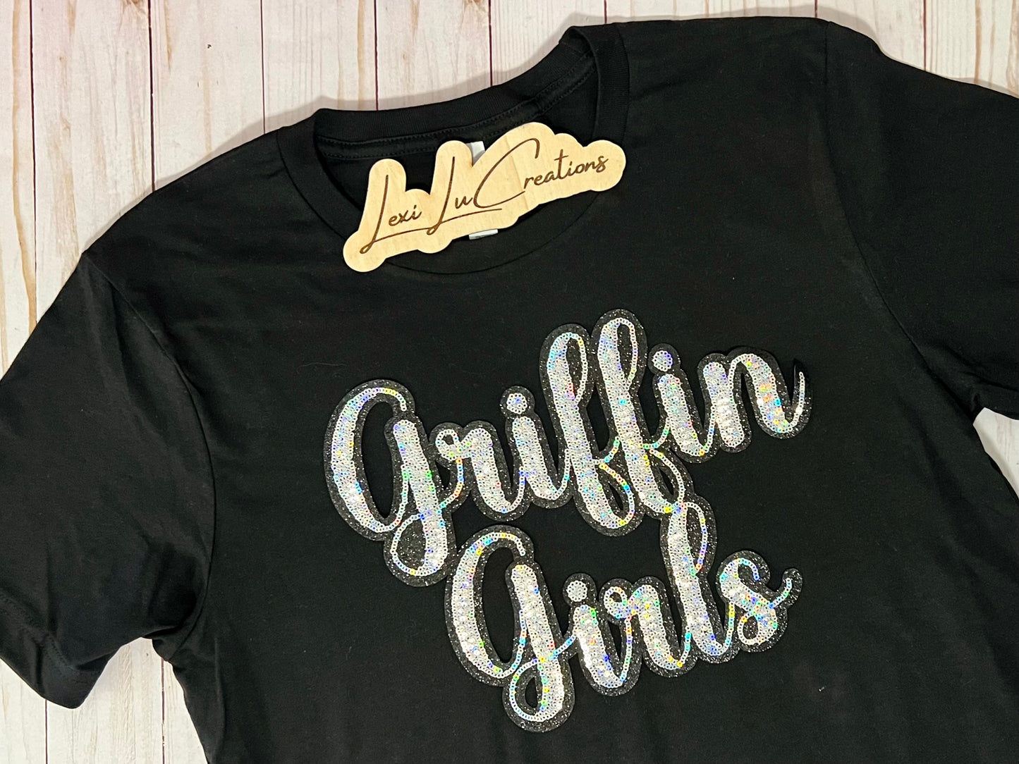 Griffins Girls Sequin Patch