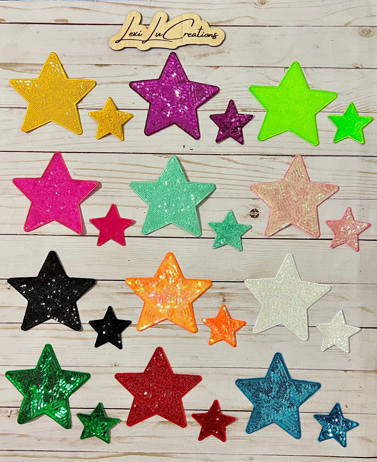 Sequin Star Patch Only