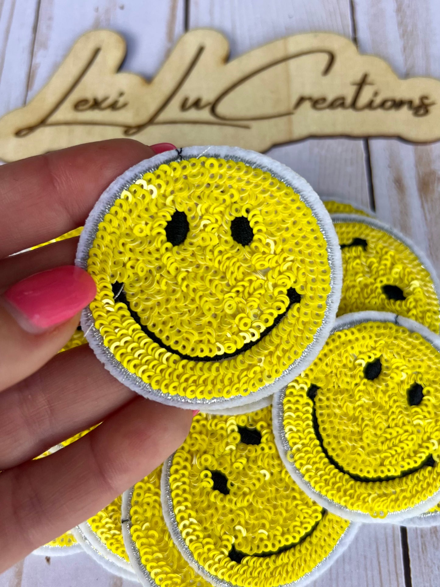 Yellow Smile Patch