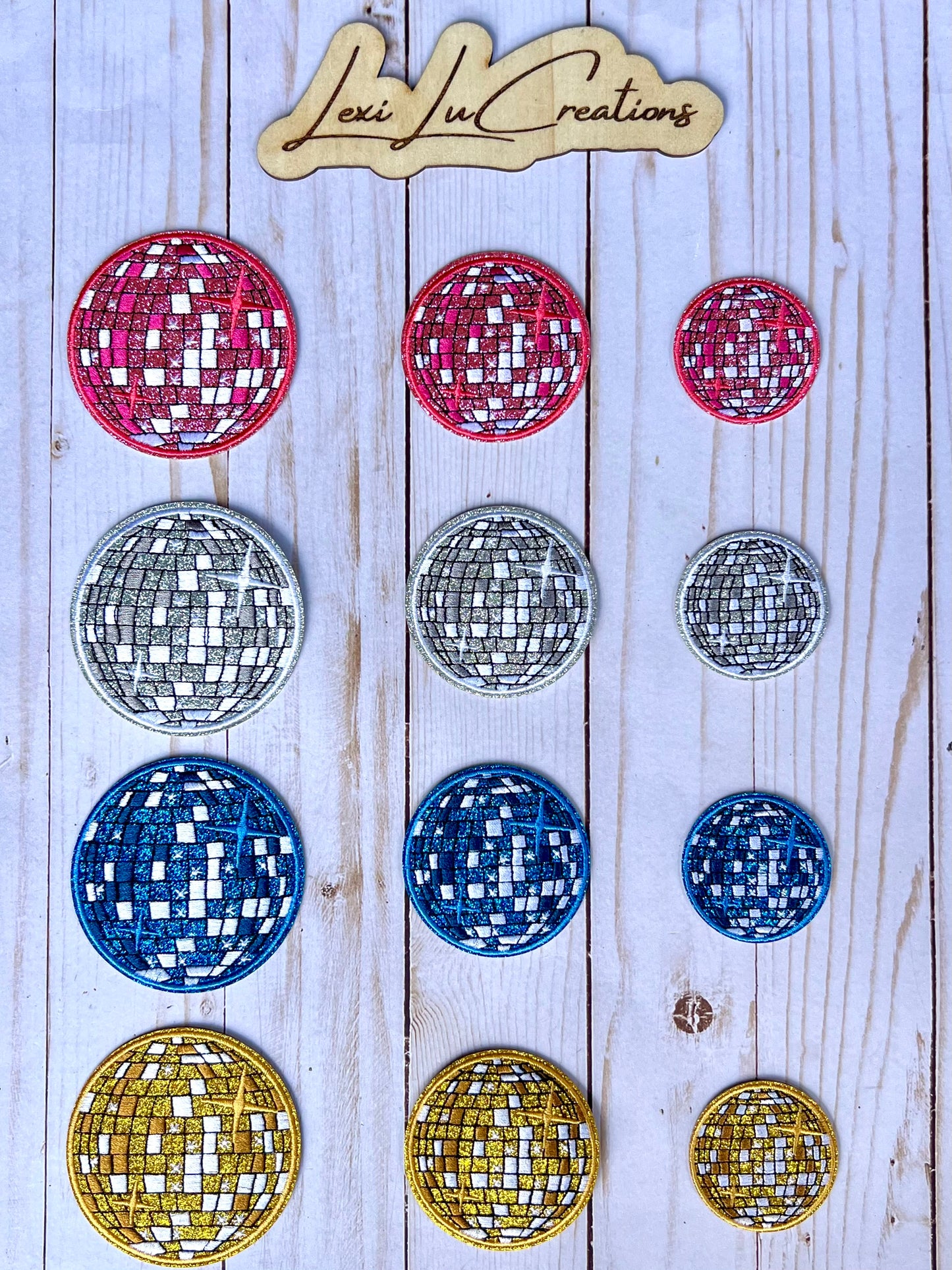 Disco Ball Patches