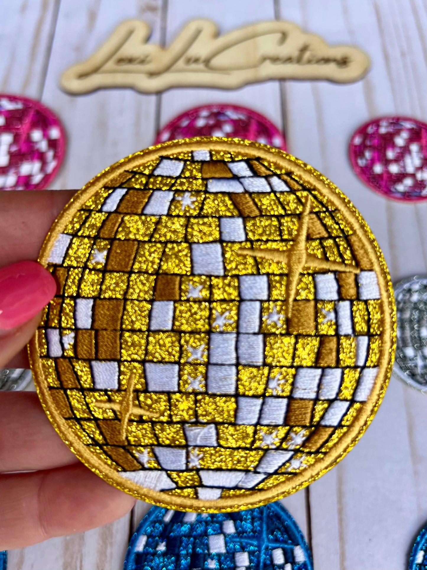 Disco Ball Patches