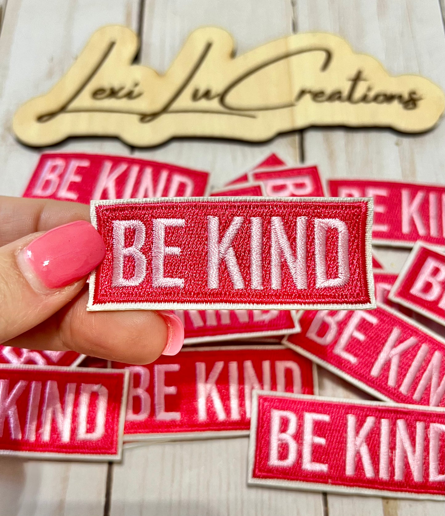 Be Kind Hat Patch