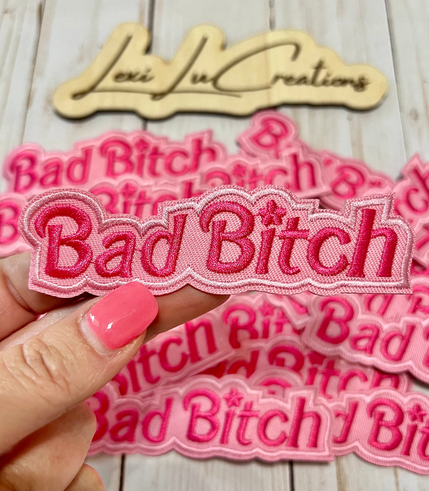 Bad Bitch Hat Patch