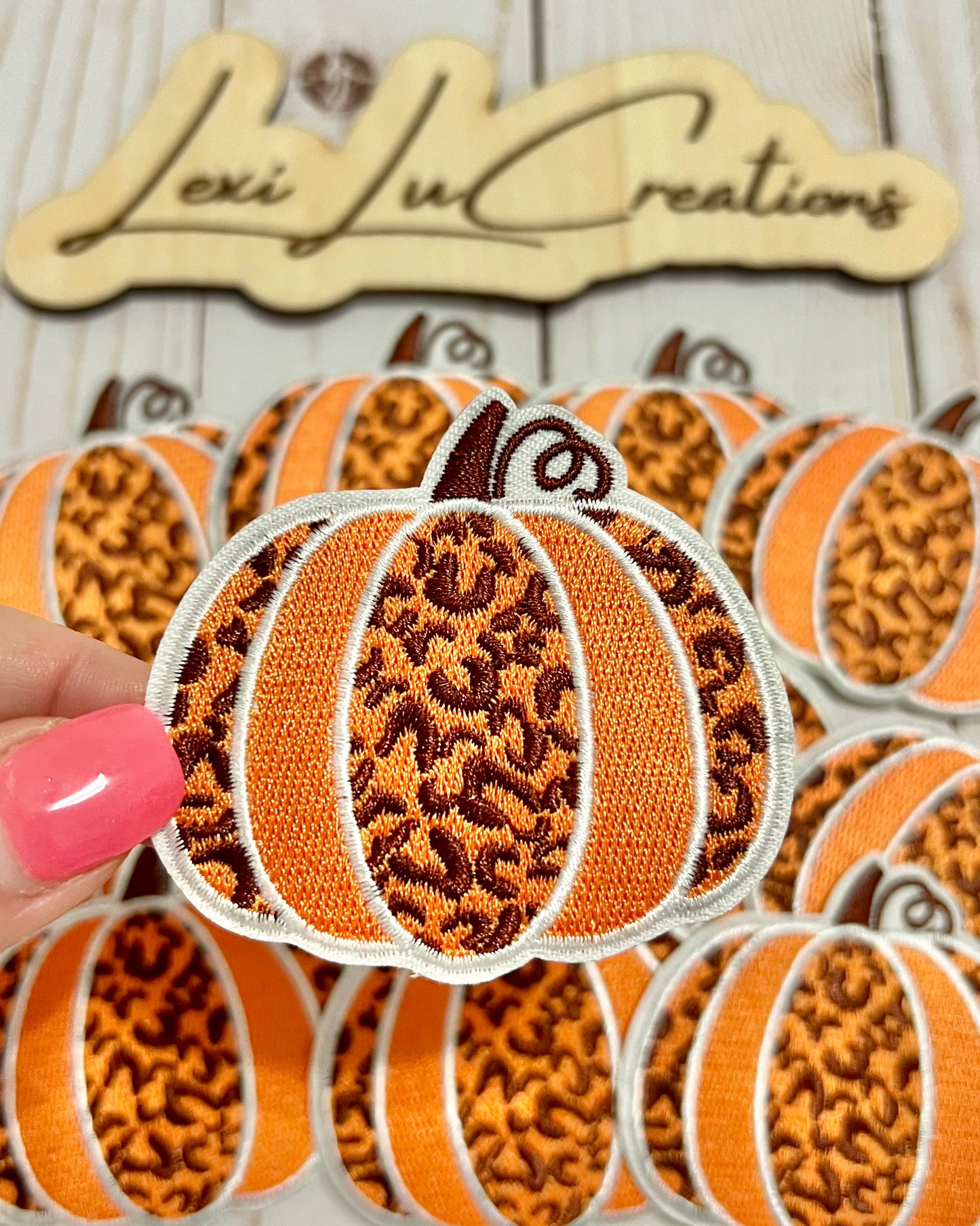 Pumpkin Hat Patches