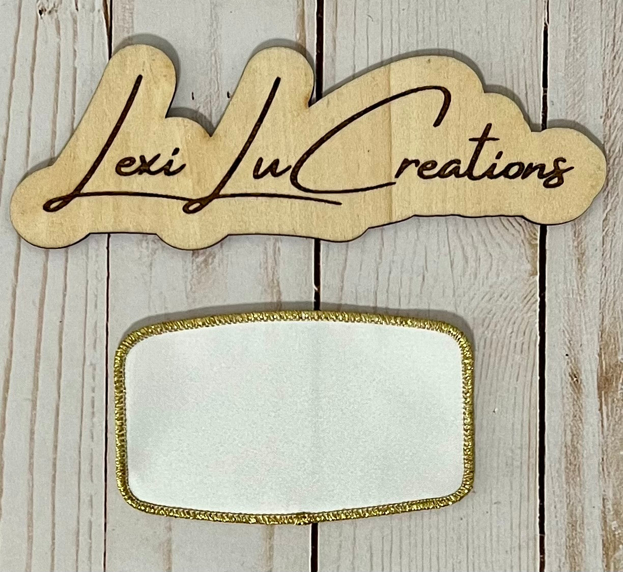 Sublimation Photo Hat Patch