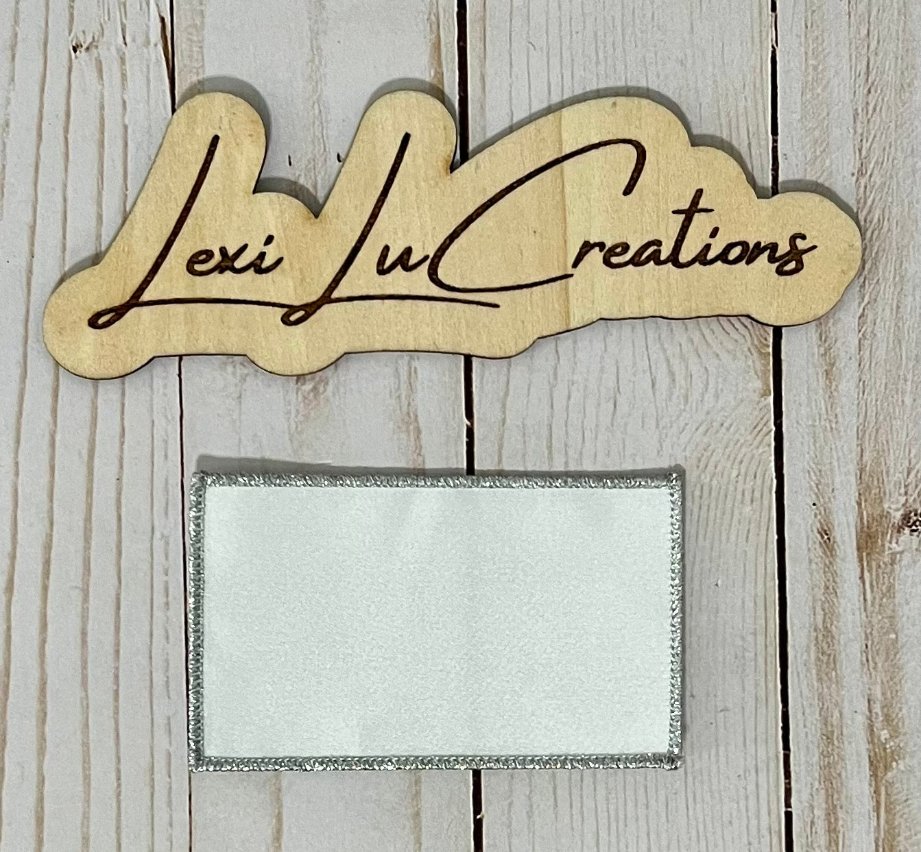 Sublimation Photo Hat Patch