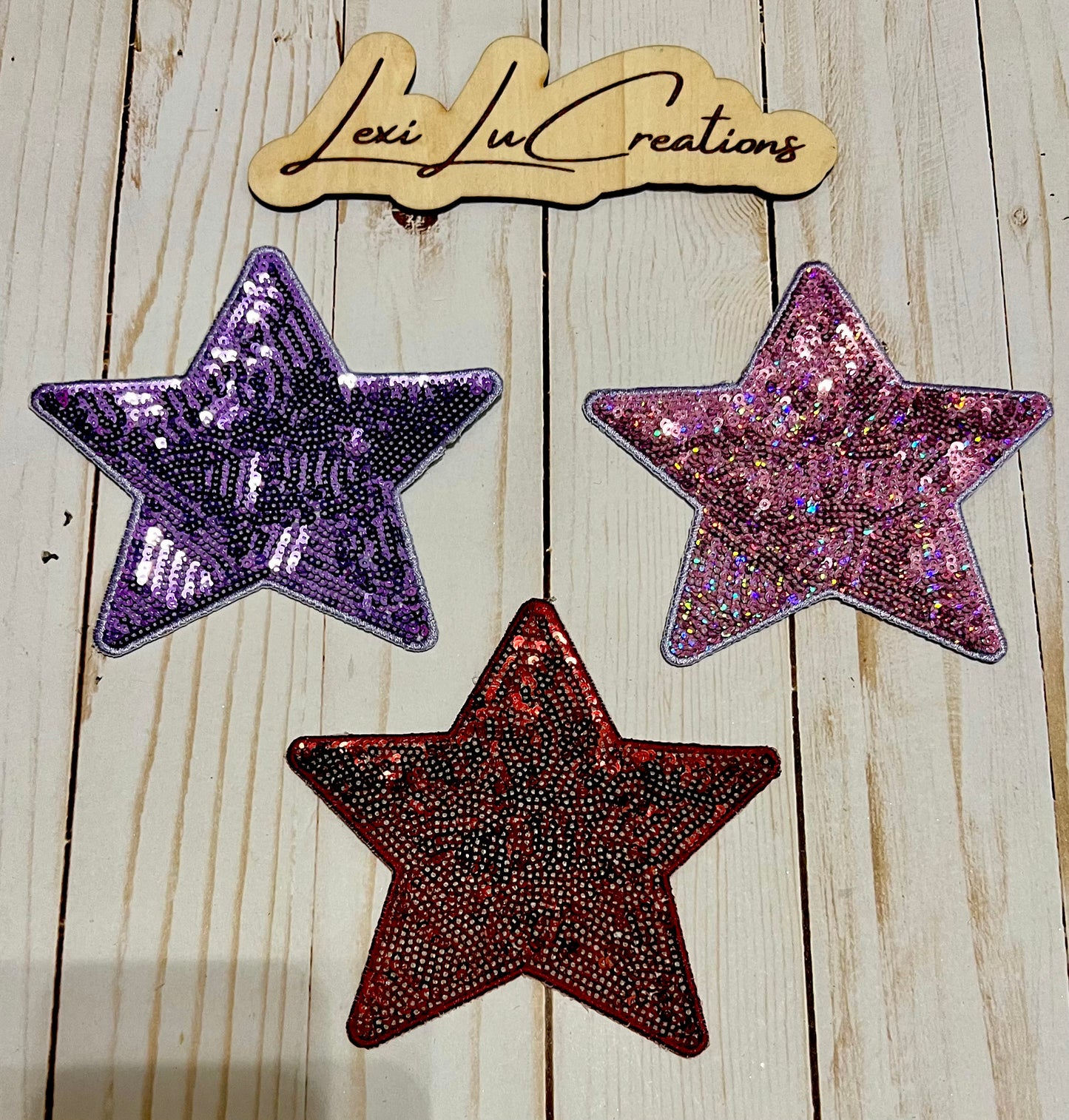 Sequin Star Patch Only