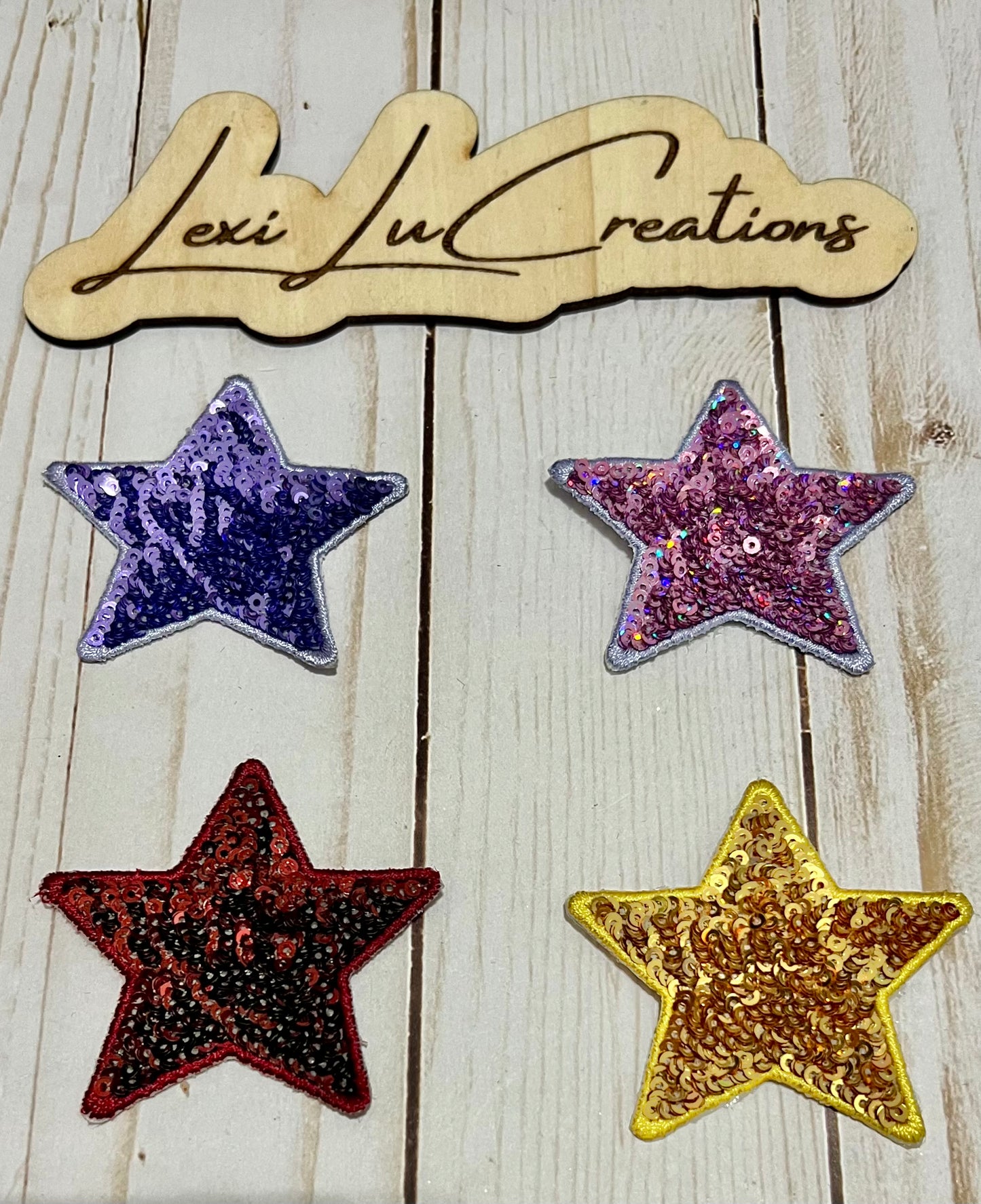 Sequin Star Patch Only