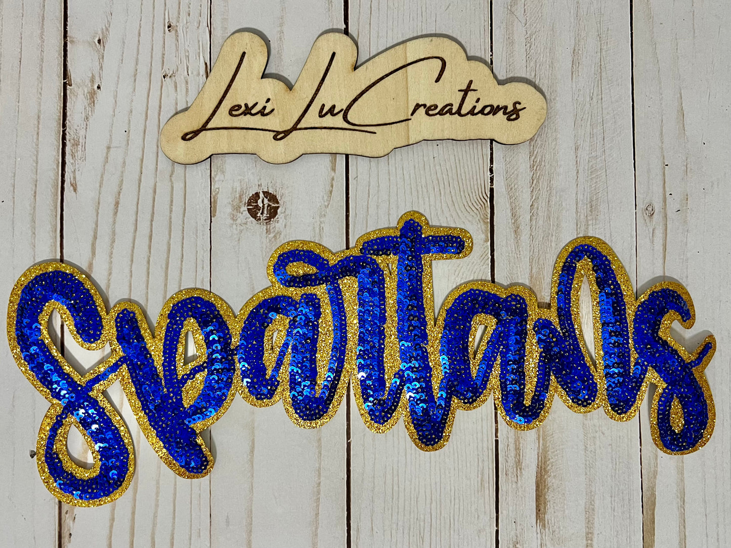 School Sequin Shirt Patch Only
